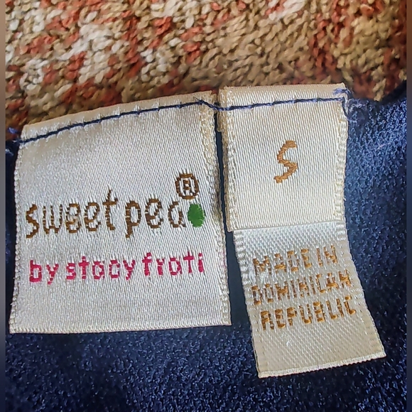 SWEET PEA women's misses size S Small polka dot multi color sleeveless top. NWOT - Picture 5 of 6